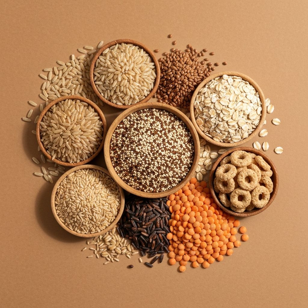 Whole grains and carbohydrate sources